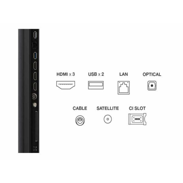TCL Televizor 65C6KS, Ultra HD, Google TV Smart - 65C6KS