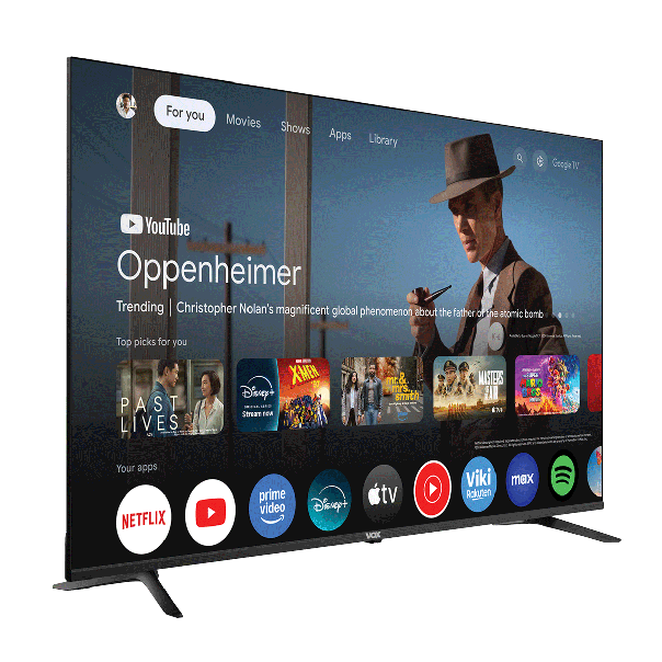 VOX Televizor 65GOU080B, Ultra HD, Google TV Smart - 65GOU080B