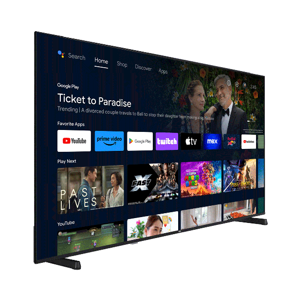 VOX Televizor 65VAQ750B, Ultra HD, Android Smart - 65VAQ750B