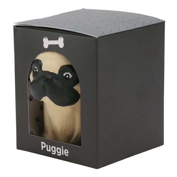 Hevea igračka od prirodne gume - kućni ljubimac, Mops - 660051