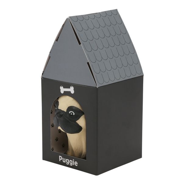 Hevea igračka od prirodne gume - kućni ljubimac, Mops - 660051