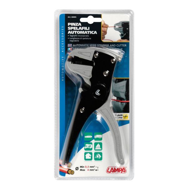 LAMPA ACCESSORIES Automatska klješta za skidanje izolacije 170mm 0.5-4mm2 - 66005