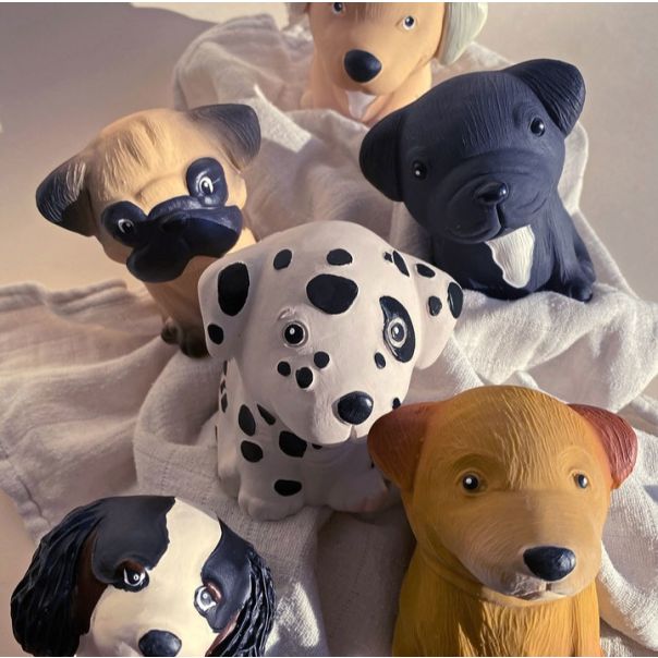 Hevea igračka od prirodne gume - kućni ljubimac, Dalmatinac - 660071