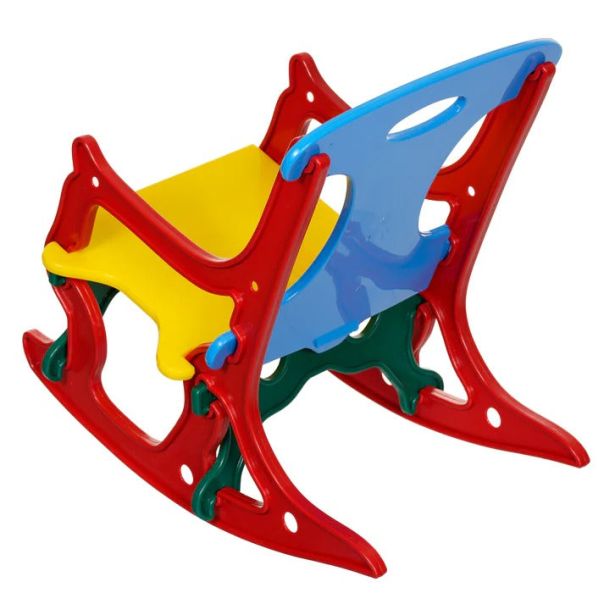 KINDER HOME 3u1 stolica, ljuljaška i slagalica šarena - 660120