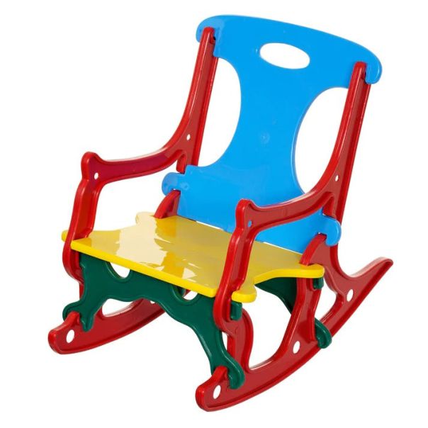 KINDER HOME 3u1 stolica, ljuljaška i slagalica šarena - 660120