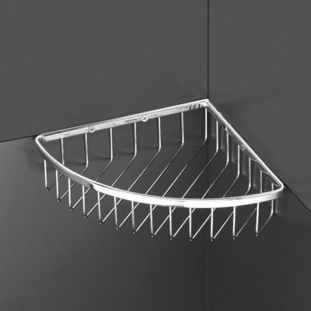 TATAY Ugaona žičana polica 20x5x20cm, inox - 6606000