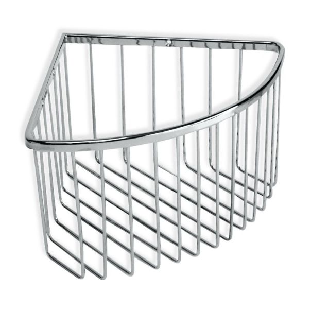 TATAY Ugaona kupatilska polica 20x13,5x20cm, inox - 6606600