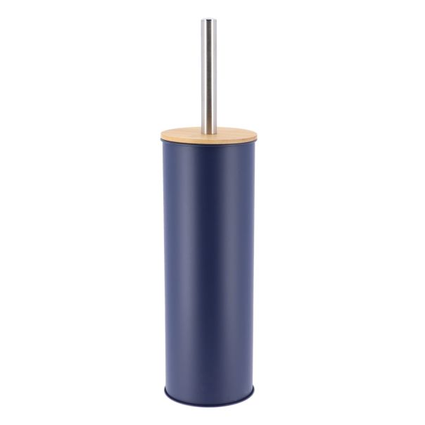 TENDANCE Četka za WC šolju sa držačem 9.6 x 39.5cm, bambus/teget - 6607118