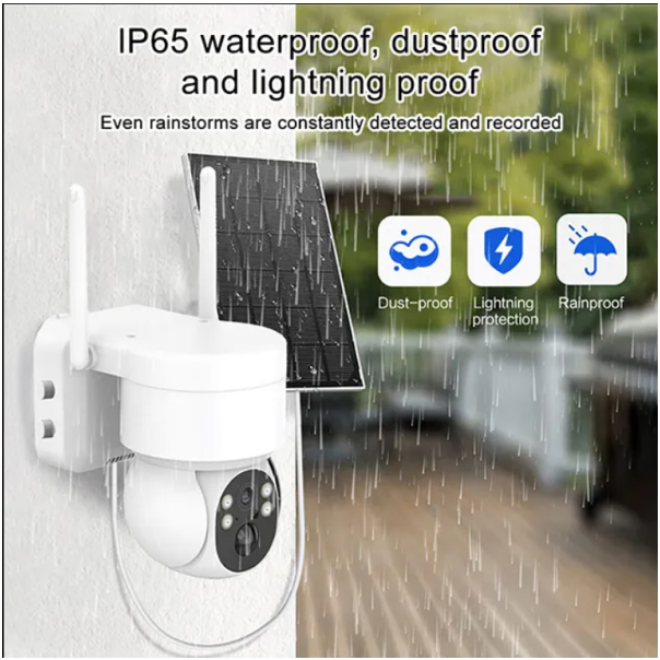 GMB Kamera CAM-IP4MP-T13-4G Solar kamera 4MP, iCSee xmeye pro app - 47518