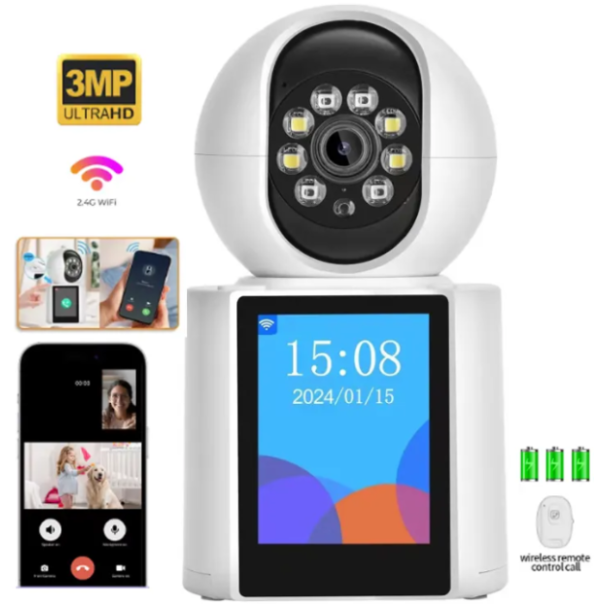 GMB Kamera CAM-IP3M-V1 Video poziv 3MP, iCSee xmeye pro app - 47515