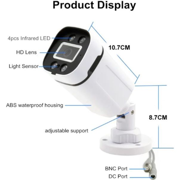 GMB Kamera CAM-AHD2MP-PAU60, 2MP - 47522