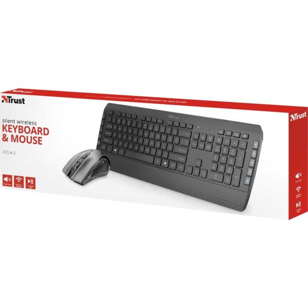 TRUST Bežična tastatura i miš Tecla-2 US (23239) - 23239