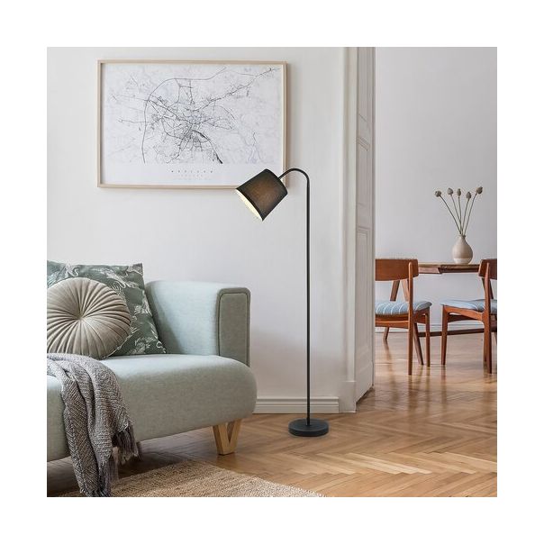 Rabalux Podne lampe Godric E27 1x MAX 25W crna (6640) - 6640