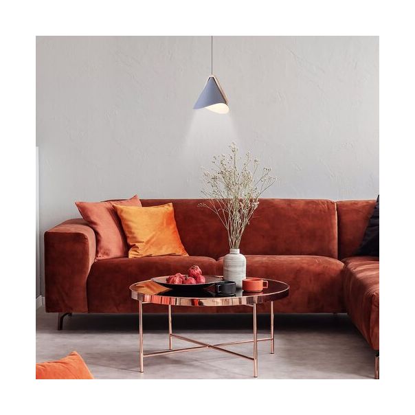 Rabalux Visilica Neva E27 1x MAX 60W sivo (6649) - 6649