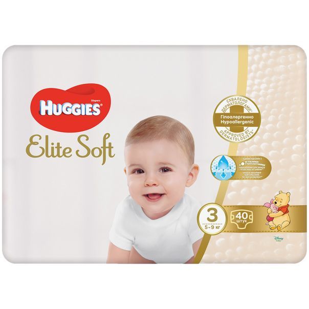 HUGGIES Pelene ESOFT JUMBO (3) 5-9 kg P40/1 - 6654-1
