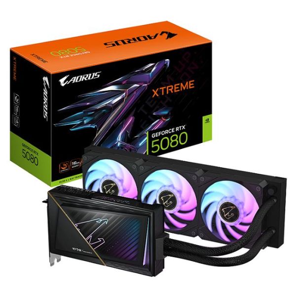 GIGABYTE Grafička karta AORUS RTX 5080 XTREME WATERFORCE 16GB - 083174