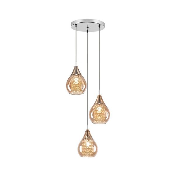 RABALUX Visilica Cassandra hrom G9 40W - 6659-1-1