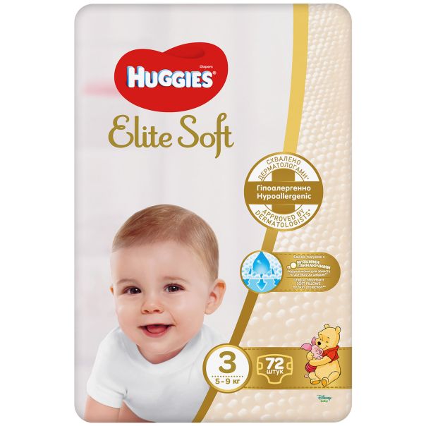 HUGGIES Pelene ESOFT MEGA (3) 5-9 kg P721/1 - 6659-1