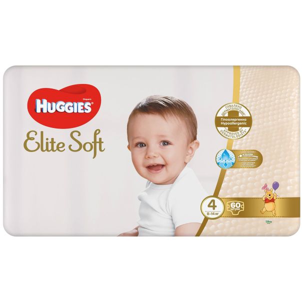 HUGGIES Pelene ESOFT MEGA (4) 8-14 kg P60/1 - 6660-1