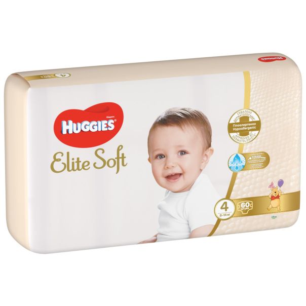 HUGGIES Pelene ESOFT MEGA (4) 8-14 kg P60/1 - 6660-1