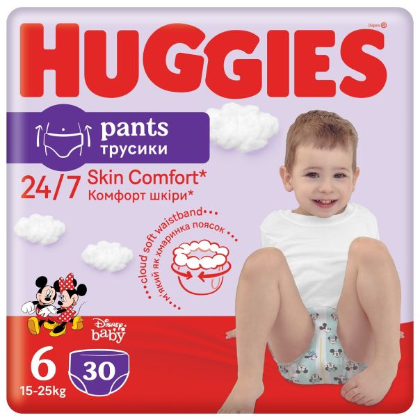 HUGGIES Pelene JUMBO (6) 15-25 kg P30/1 - 6664
