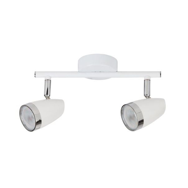 Rabalux Spot rasveta Karen LED 2x 4W bela (6667) - 6667-1-1