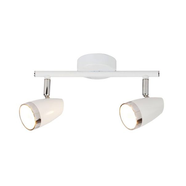 Rabalux Spot rasveta Karen LED 2x 4W bela (6667) - 6667-1-1