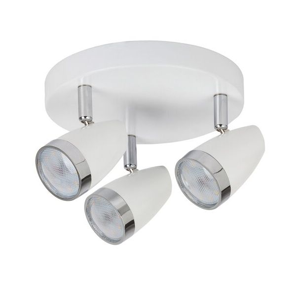 Rabalux Spot rasveta Karen LED 3x 4W bela (6668) - 6668-1