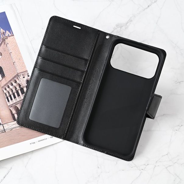 Maska za iPhone 17 Pro Max 6.9 crna Hanman Canvas ORG - 223413