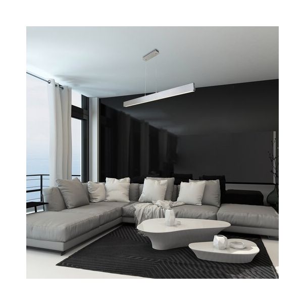 Rabalux Visilica Tithania LED 24W brušeni aluminijum (6670) - 6670-1-1