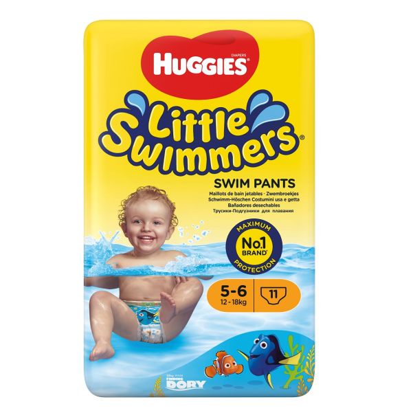 HUGGIES Pelene za male plivače (5-6) 12-18 kg P11/1 - 6671-1