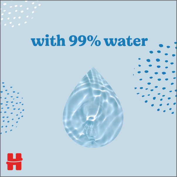 HUGGIES Baby vlažne maramice pure 56 kom. - 6677-1