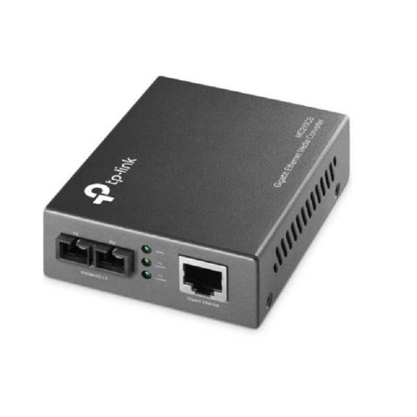 TP LINK Media konverter Gigabit Ethernet 1000Mbps single-mode SC fiber, domet do 15km (MC210CS) - 66797