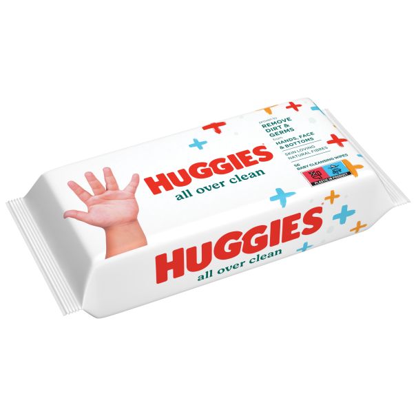 HUGGIES Baby vlažne maramice all over clean 56 kom. - 6681-1