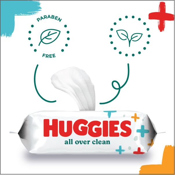 HUGGIES Baby vlažne maramice all over clean 56 kom. - 6681-1