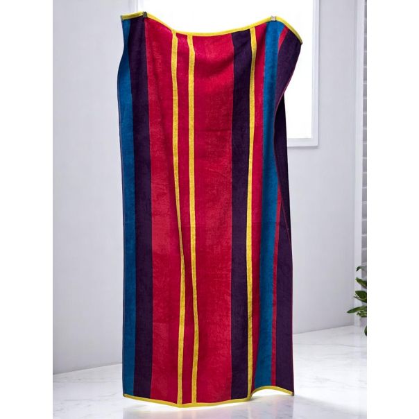 VIKTORIJA Plažni Peškir Color Stripe 160x87 cm - VLK000668ripe