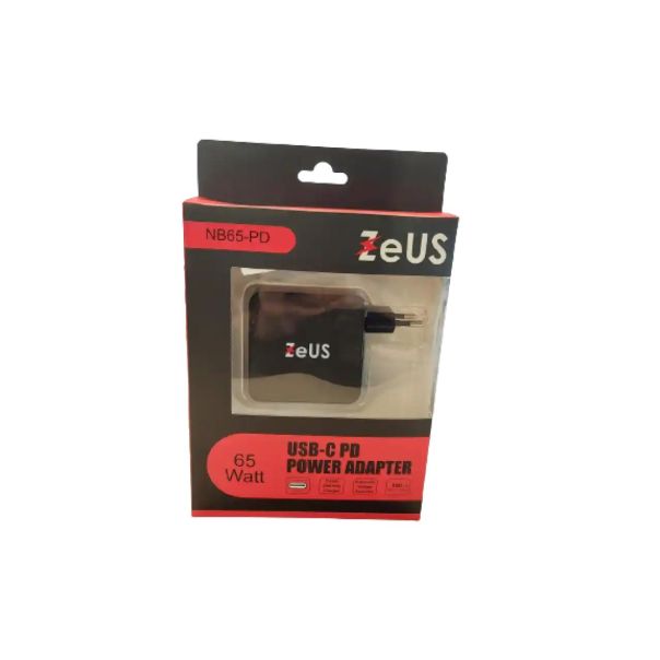 Punjač univerzalni ZEUS ZUS-NB65 PDC USB-C 65W za laptop,tablet,smart phone - 8606027926112