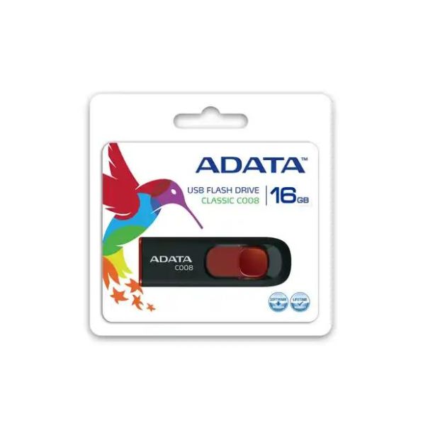 USB Flash 16 GB AData 2.0 AC008-16G-RKD - AC008-16G-RKD