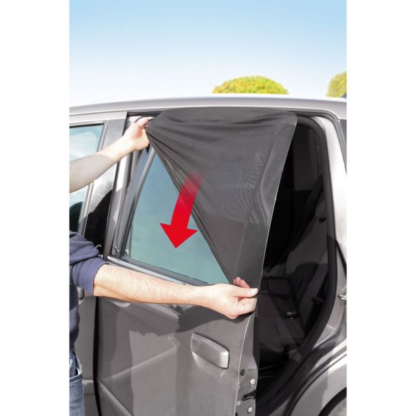LAMPA ACCESSORIES Zaštita od sunca bočna širina 75-105-visina 48cm za suv-4X4 vozila  2kom - 66895