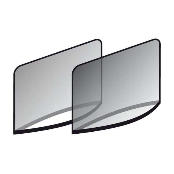 LAMPA ACCESSORIES Zaštita od sunca bočna širina 80-120-visina 58cm za suv-4X4 vozila  2kom - 66896