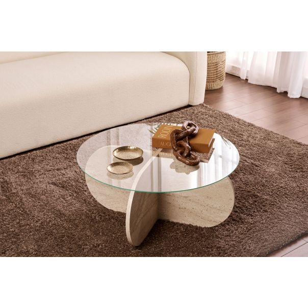 NORDURE Klub sto Aeris, krem - EP3003051