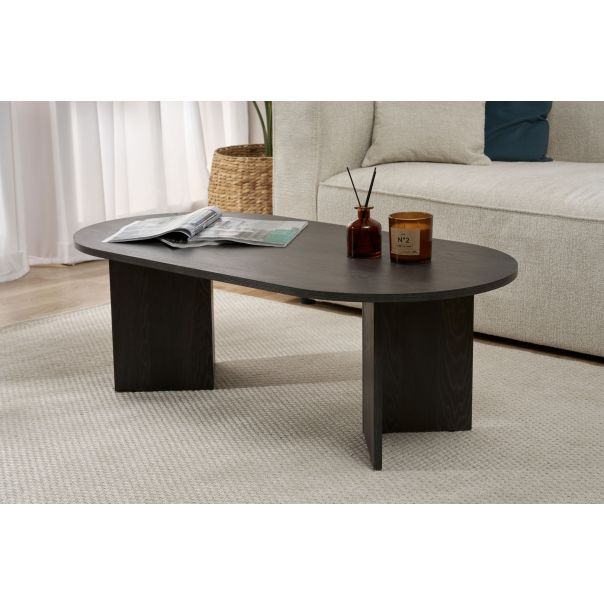 NORDURE Klub sto Sable Lumiere, crna - EP3003087