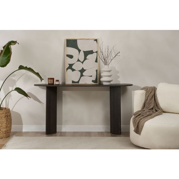 NORDURE Konzolni sto Sira Lumiere, crna - EP3003102