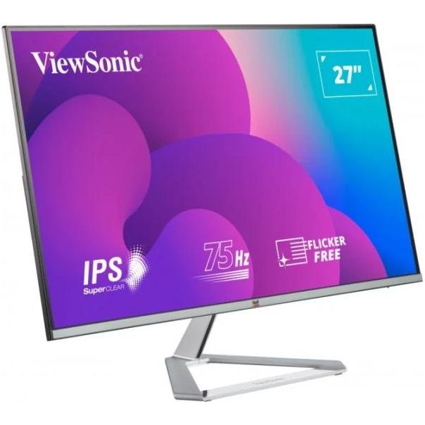 Monitor 27 ViewSonic VX2776-SMH 1920x1080/Full HD/4ms/IPS/75Hz/VGA/2xHDMI/Frameless/zvučnici - VX2776-SMH