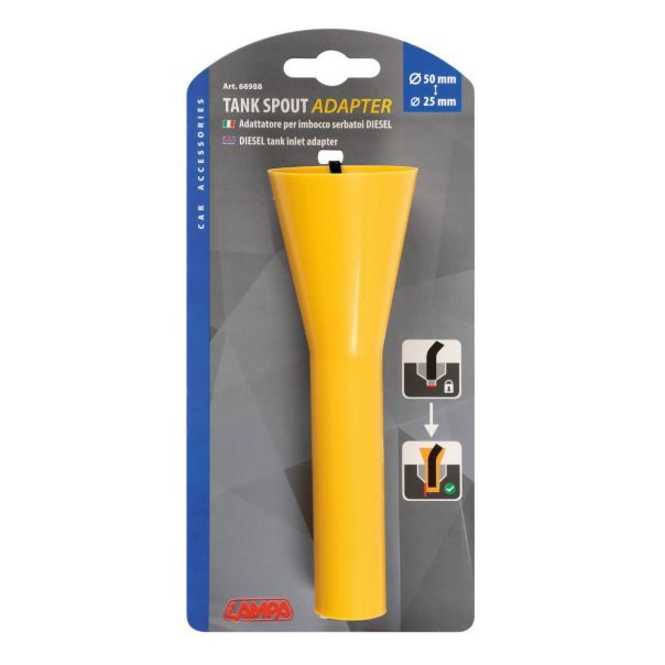 LAMPA ACCESSORIES Levak adapter za dizel-benzin rezervoare 50>25mm - 66988