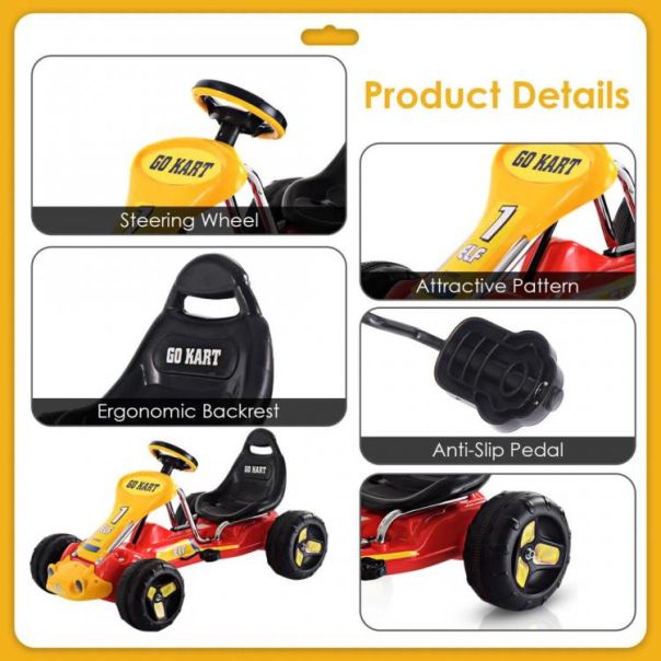 WINNER BIKE GO CART ELF WB9788A RED - TRO0029