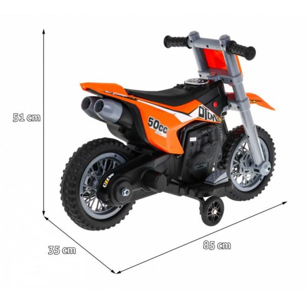 WINNER BIKE GO CART SUPERMOTO WB1288B RED - TRO0025