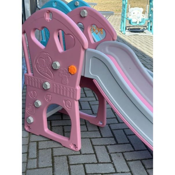 WINNER BIKE TOBOGAN 180X76X98cm PINK - OUT0023