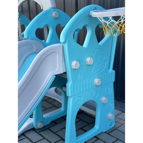 WINNER BIKE TOBOGAN+ LJULJA 180X120X1120cm BLUE - OUT0024