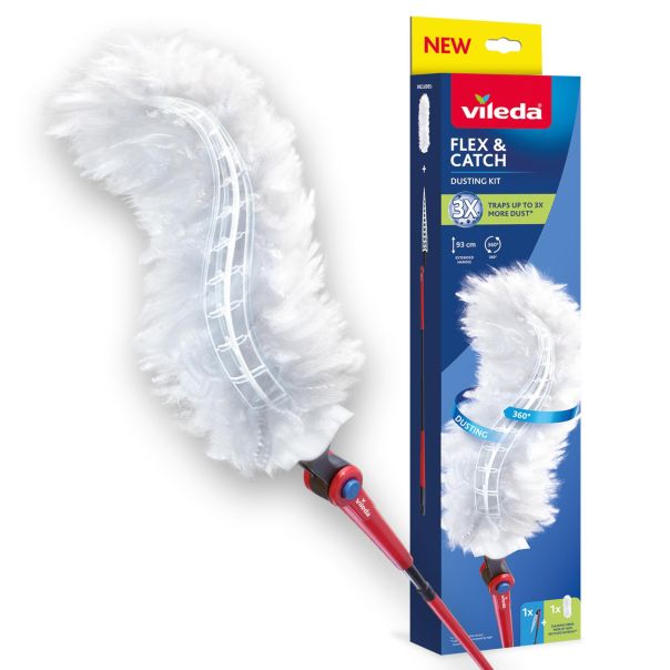 VILEDA Flex & Catch set za prašinu – produživa drška - 6701205